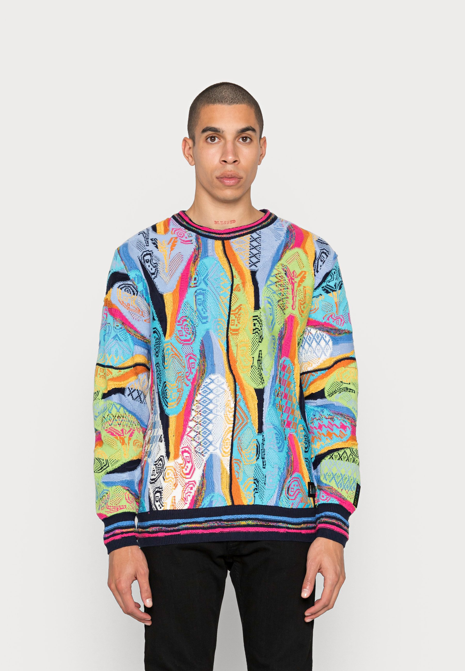 Carlo Colucci Jumper - navy/dark blue 