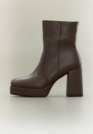 RAID, VINCENT - Bottines à plateau - brown