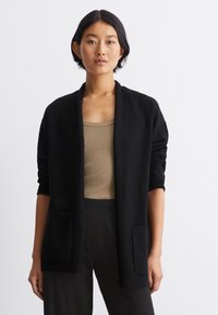 Marc O'Polo LONGSLEEVE - Strickjacke - black