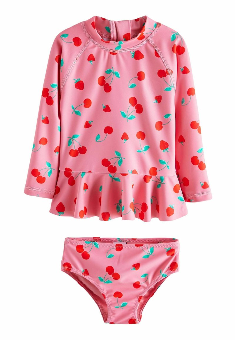 Next 2 PIECE SET REGULAR FIT - Ujumistrikoo - pink cherry