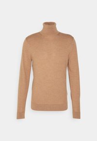 TURTLE NECK - Jersey de punto - caramel heather