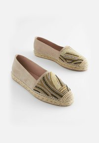 Next FOREVER COMFORT BEADED REGULAR FIT - Espadrilles - metallic
