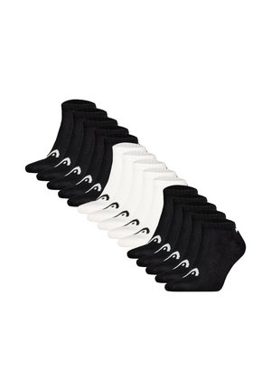 Head, 15 PACK UNISEX - Sports socks - schwarz schwarz weiß
