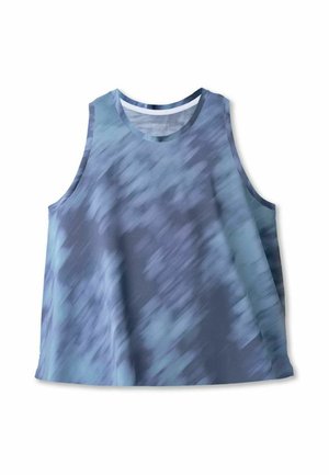 Brooks, DASH TANK PRINTED - Débardeur - metablur blue haze
