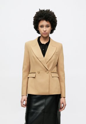 MAYE DOUBLEBREAST CHAIN - Blazer - deep sand