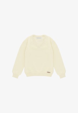 Martin Aranda, MARTIN ARANDA JUMPER WINNIPEG - Jersey de punto - light yellow