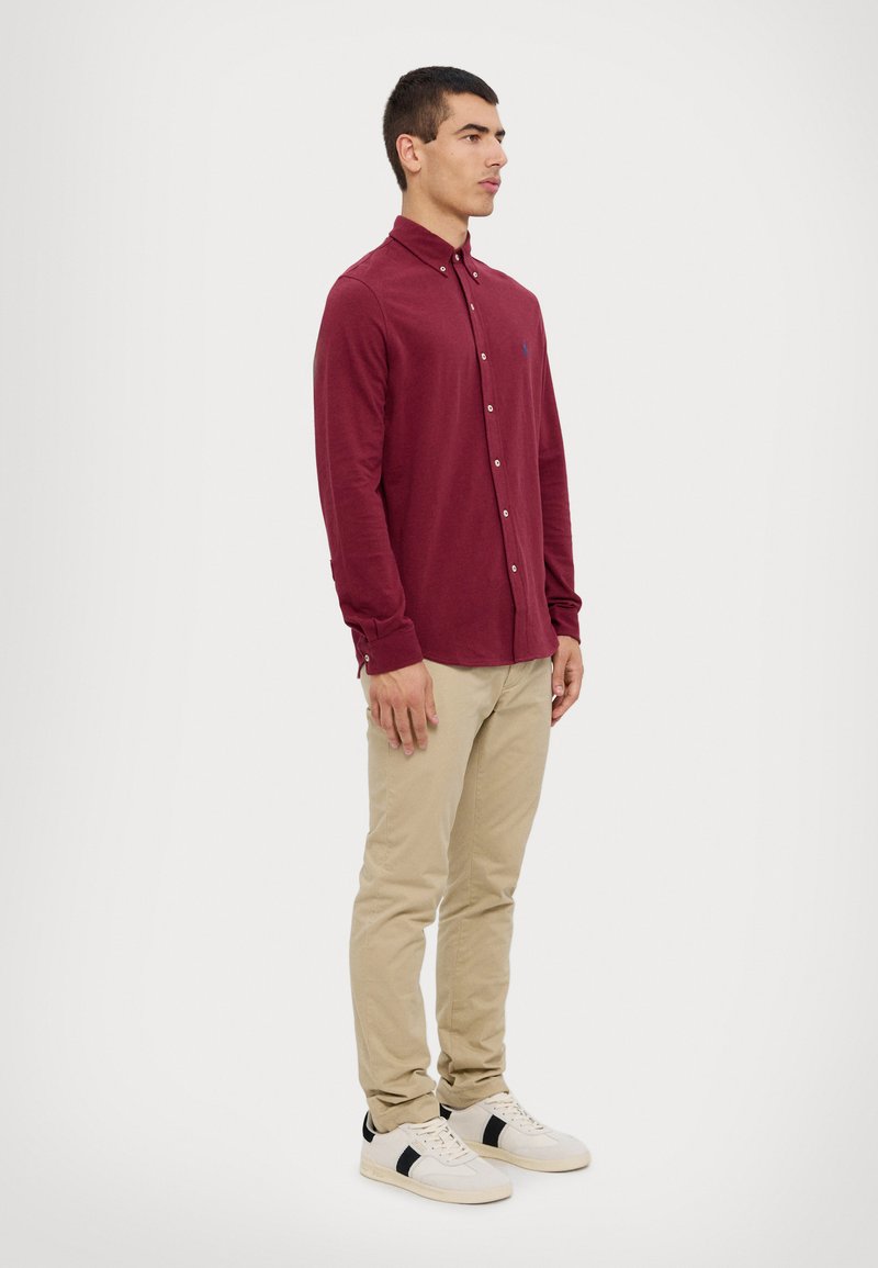 Polo Ralph Lauren FEATHERWEIGHT SHIRT - Košile - vintage port heather