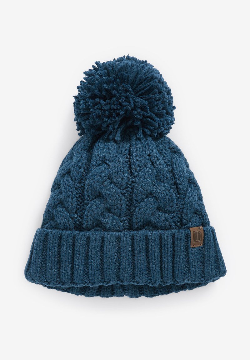 Next CABLE POM - Beanie - teal blue