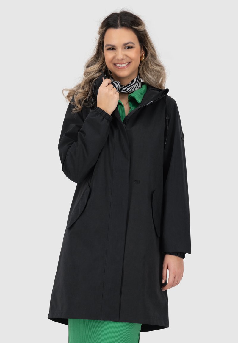 alife & kickin Regenjas - black