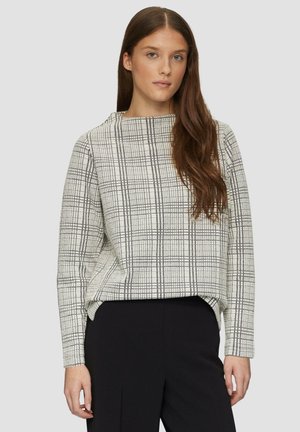 s.Oliver RELAXED FIT MIT U-BOOT-AUSSCHNITT - Sweatshirt - ecru