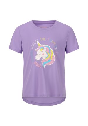 LOONA - T-shirt med print - violet tulip