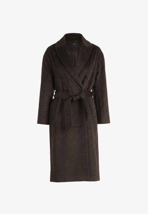 zero, Trenchcoat - dark brown melange