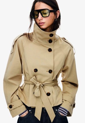 Bershka Summer jacket - sand