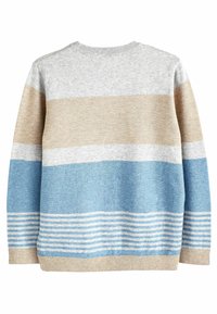 Next FINE GAUGE STRIPED KNITTED JUMPER - Maglione - blue
