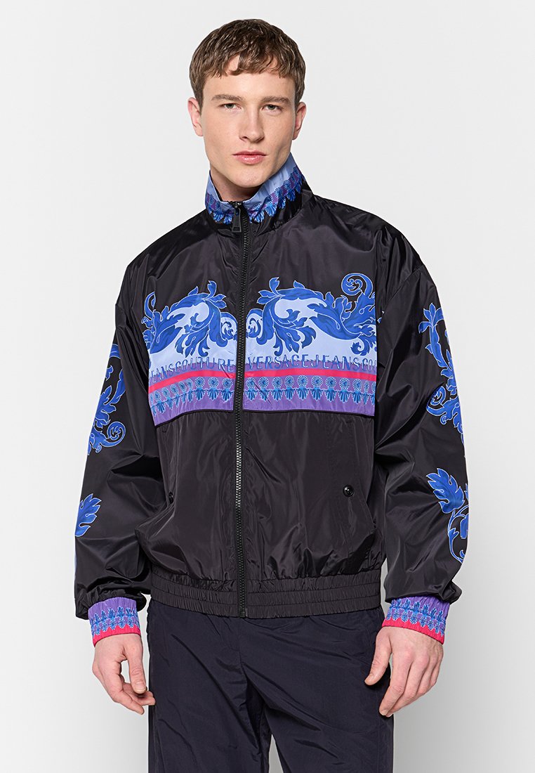 Versace Jeans Couture Lichte jas zwart Versace Jeans Couture Lichte jas zwart