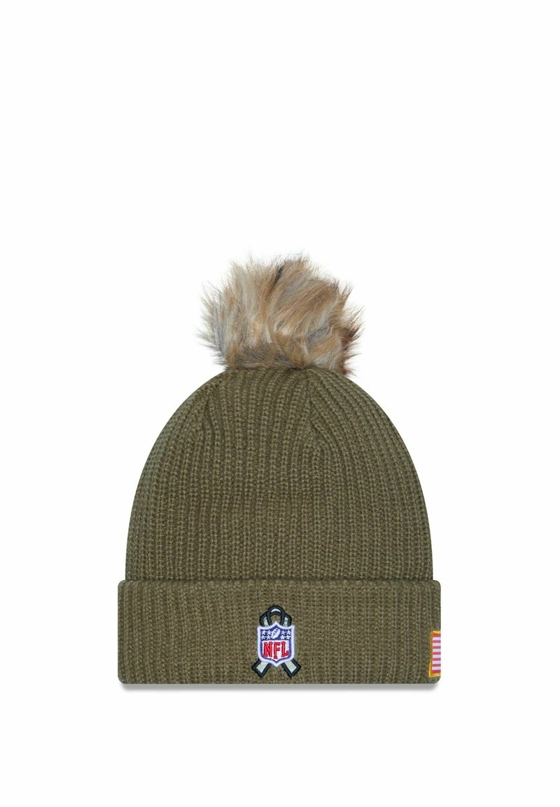 Écharpe Atlanta Falcons – Femme, Maille Tricotée, Finition Métallique Argentée, Longueur 65 Pouces