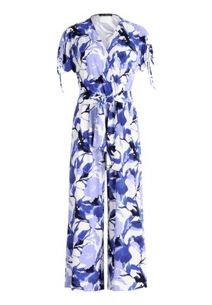 Betty Barclay, BETTY BARCLAY MIT EINGRIFFTASCHEN JUMPSUIT - Combinaison - weiß blau