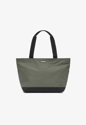 K-Way, BORSA K-WAY SHOPPER GRANDE CLERE K7127MW - VERDE CLERE V15 GREEN LICHEN - Borsa a mano - verde