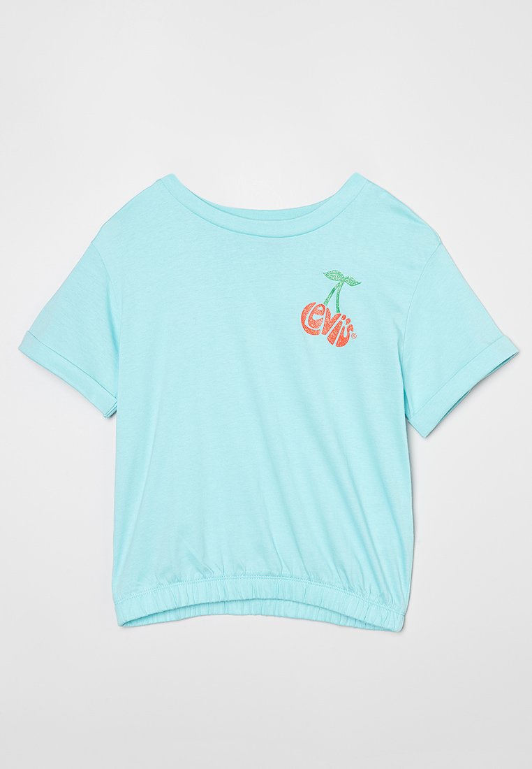 Levi’s® T-shirt print lichtblauw