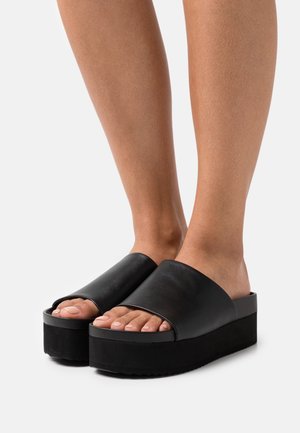 Monki Sandalias planas - black