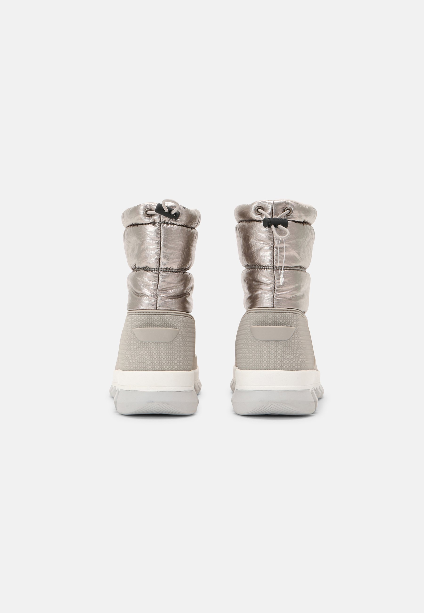Hunter ORIGINAL Botas para la nieve - dark silver/hail grey/plateado -  Zalando.es