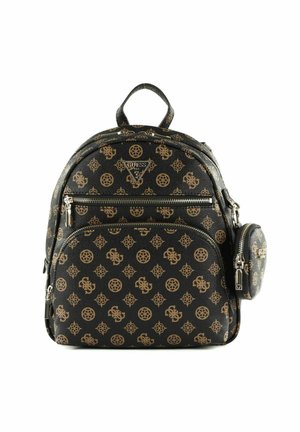 Guess POWER PLAY TECH - Rugzak - mocha logo