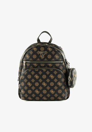 Guess POWER PLAY TECH - Rugzak - mocha logo