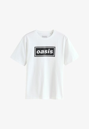 Next GRAPHIC BAND - T-shirts print - white black