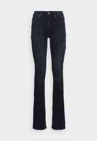 ONLBLUSH LIFE - Džíny Bootcut - blue black denim