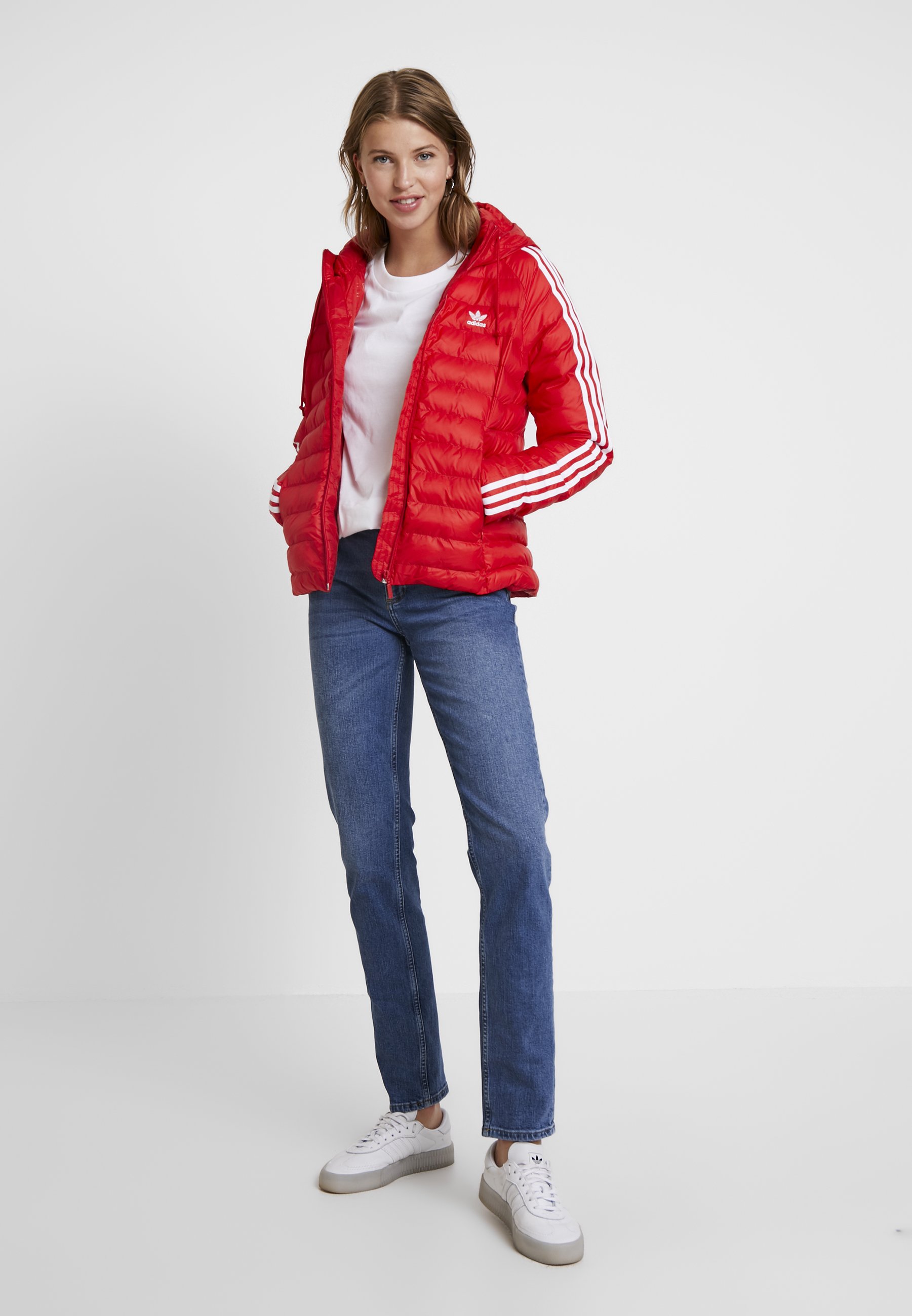 adidas Originals SLIM JACKET Übergangsjacke scarlet adidas Originals SLIM JACKET Übergangsjacke scarlet