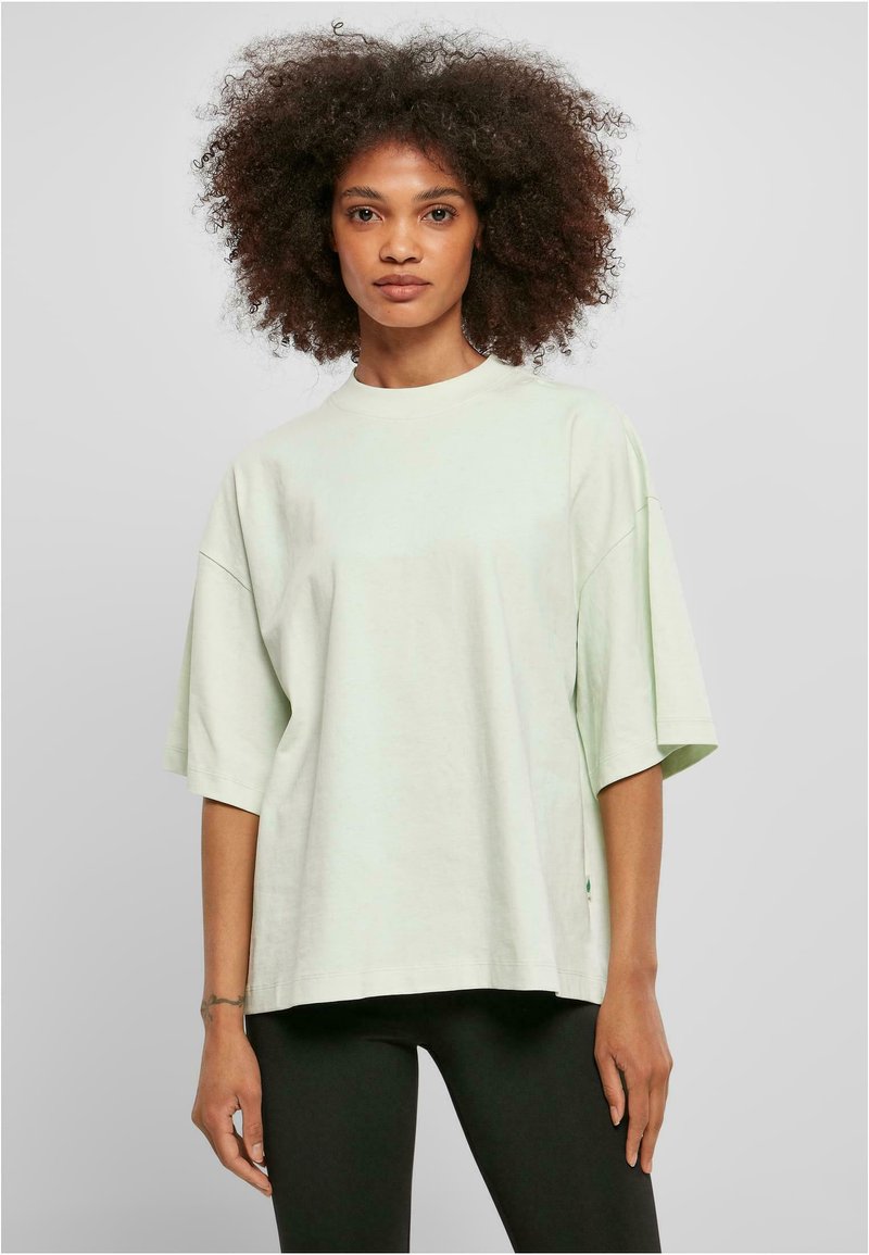 Urban Classics HEAVY - Pamata T-krekls - lightmint