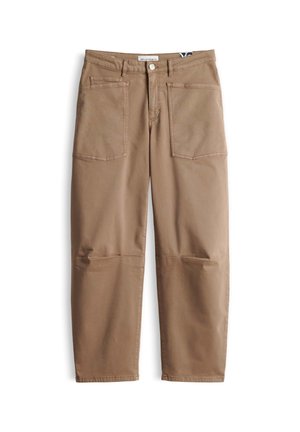 OPUS PANTS, MID RISE - Relaxed fit jeans - light mocca