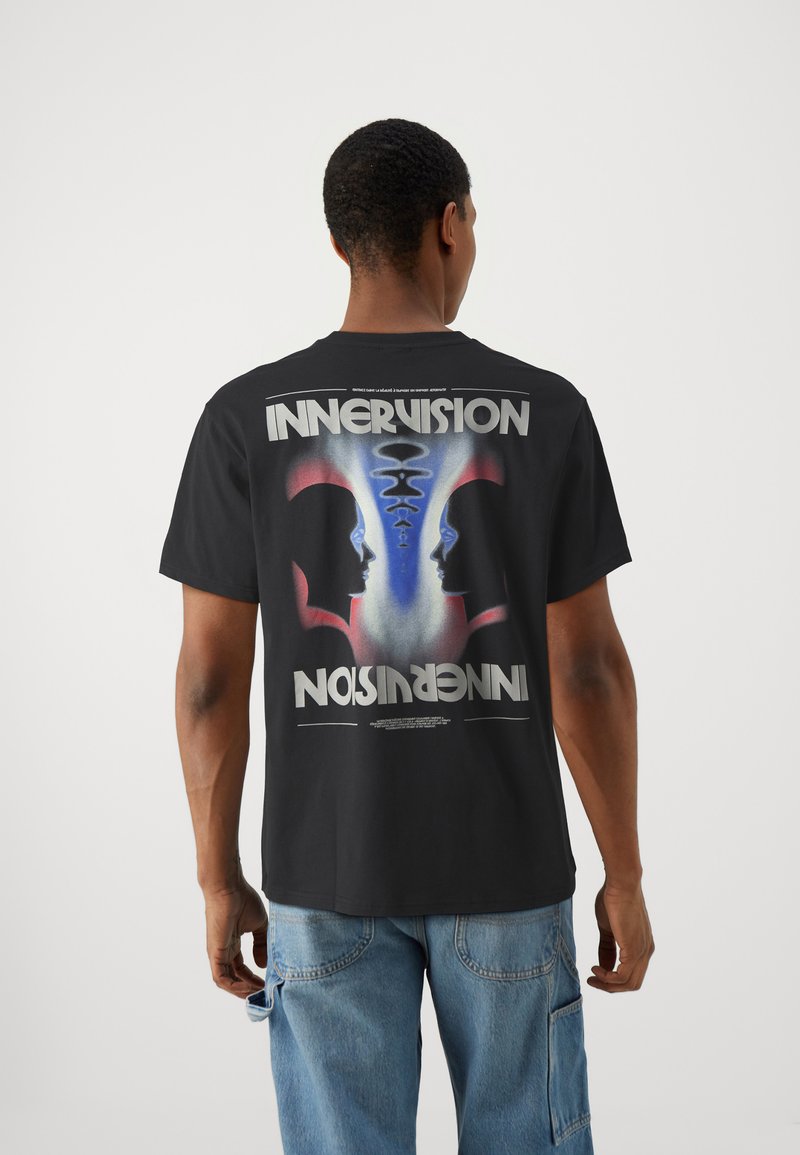 Only & Sons ONSSMART TEE - Nyomott mintás póló - black
