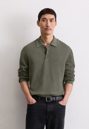 LANGARM-REGULAR  - Poloshirt - copley brown