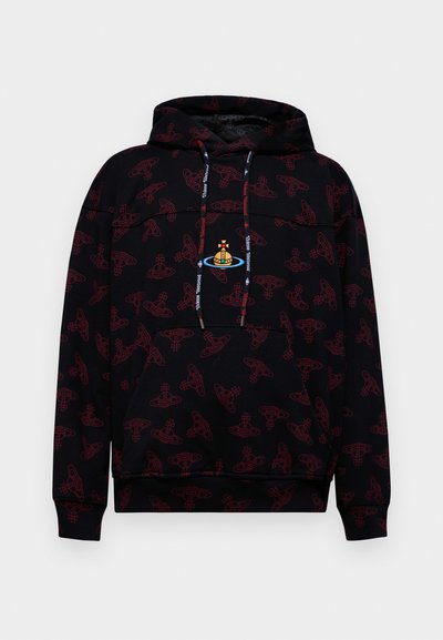 Vivienne Westwood FRESH HOODIE UNISEX - Sweat à capuche - black/red