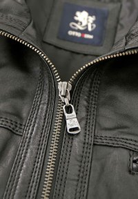 Otto Kern Lederjacke - schwarz