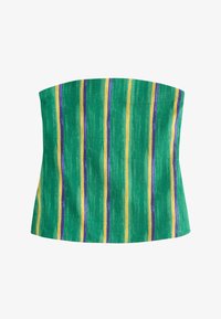 No seleccionado, green stripe