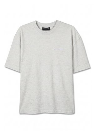Pegador, LOGO OVERSIZED TEE - T-Shirt basic - cloud grey/melange white