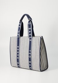 Ted Baker HAYLLEE STRIPED ICON BAG - Shopping Bag - navy