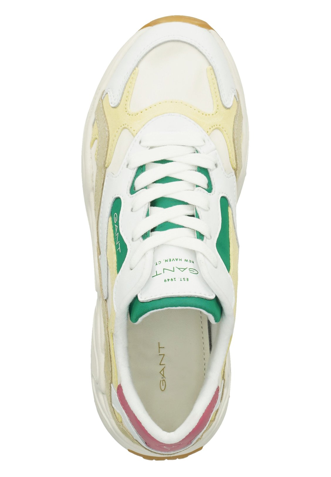 GANT NICERWILL - Zapatillas - bright white/beige/yellow/multicolor -  Zalando.es