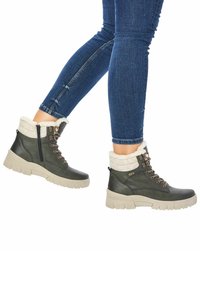 Remonte - Snowboots  - leaf sand leaf bianco Miniatuurafbeelding 1