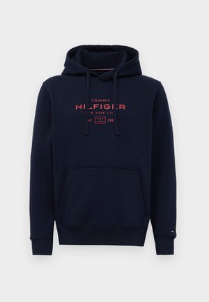 OVAL GRAPHIC HOODIE UNISEX - Felpa - desert sky