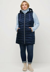 Ulla Popken Vesta - navy blue