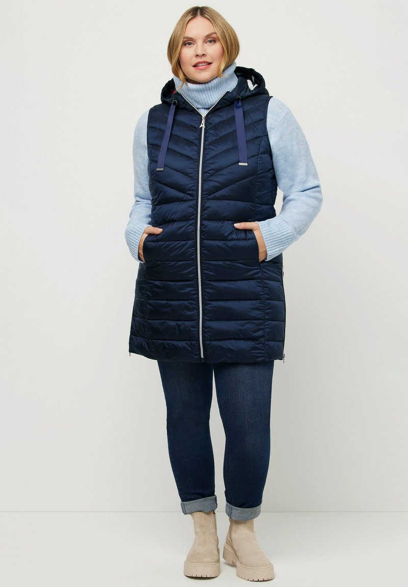 Ulla Popken Vesta - navy blue