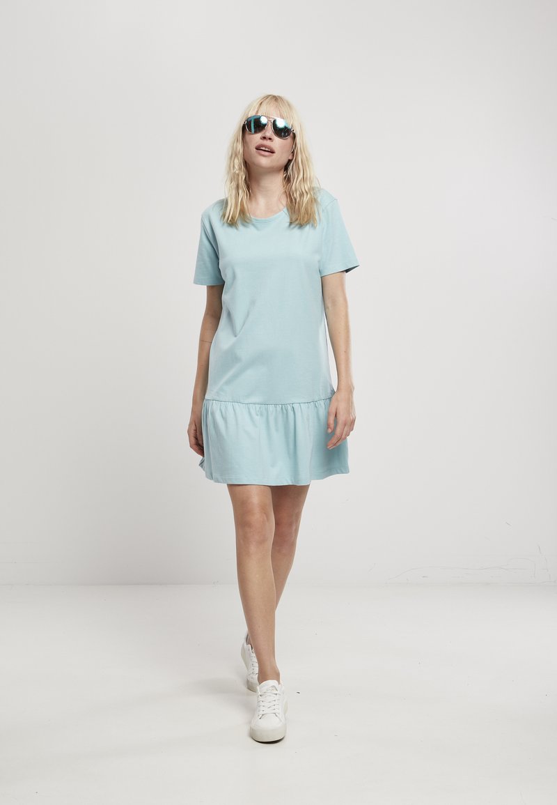 Urban Classics Jerseyjurk lichtblauw Urban Classics Jerseyjurk lichtblauw