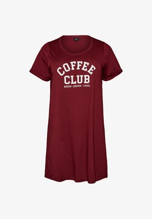Zizzi, ZIZZI - Nachthemd - dunkles bordeaux