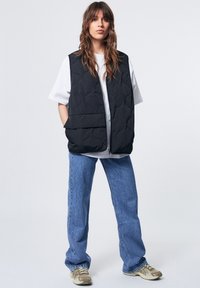 Dr.Denim ECHO - Džíny Straight Fit - stream mid retro