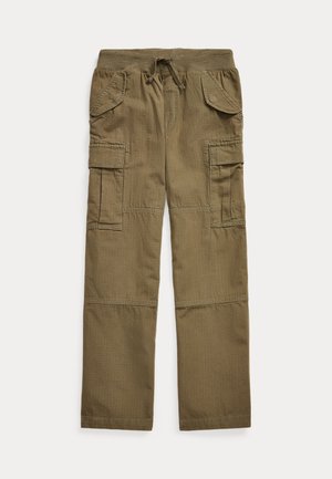 COTTON RIPSTOP CARGO TROUSER - Pantalones cargo - outdoors olive