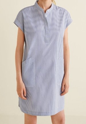 Mango Robe chemise - blue