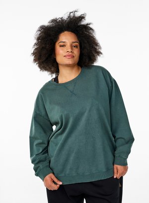 LOCKERES IM GEWASCHENEN LOOK - Sweatshirt - urban chic washed